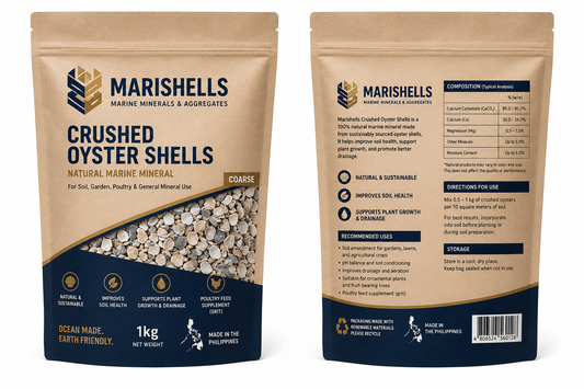 Marishells Crushed Oyster Shells Coarse 1 Kg
